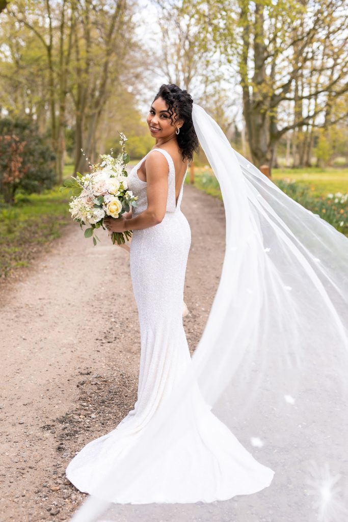 Bridal photoshoot Outdoor | Reymerston Hall